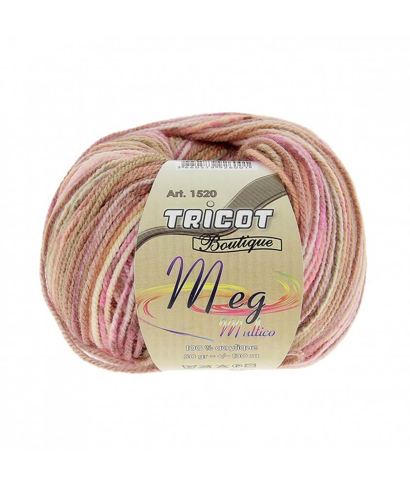 Pelote de laine à tricoter MEG Multico - Distrifil Pelote de laine à tricoter MEG Multico - Distrifil