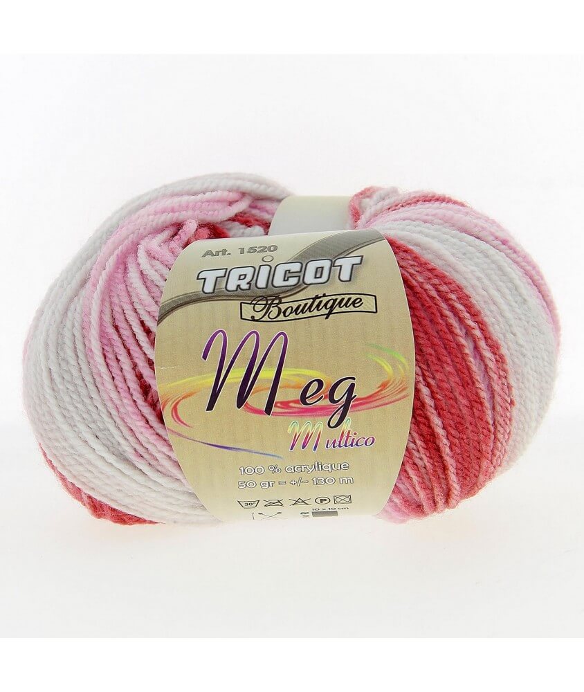 Pelote de laine à tricoter MEG Multico - Distrifil 13 Pelote de laine à tricoter MEG Multico - Distrifil 13