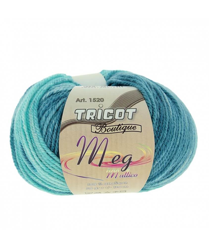 Pelote de laine à tricoter MEG Multico - Distrifil 15 Pelote de laine à tricoter MEG Multico - Distrifil 15