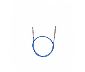 Cable Bleu 50 cm pour aiguilles circulaires interchangeables - Knitpro