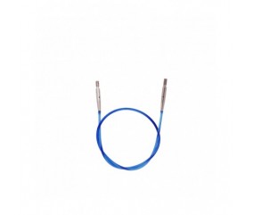 Cable Bleu 50 cm pour aiguilles circulaires interchangeables - Knitpro