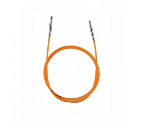 Cable Orange 80 cm aigu. circulaires/crochet interchangeables - Knitpro