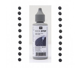 Sock Stop Noir Antidérapant pour chaussettes 50 ml - RICO Design