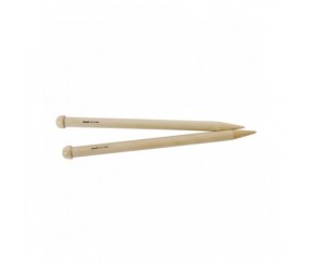 Aiguilles à tricoter en bambou Cocoon 35 cm N° 20 - DMC
