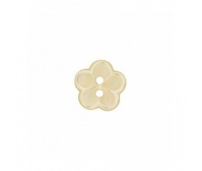 Boutons Fleurs Jaunes 2 Trous 12 mm X 4 - Union Knopf