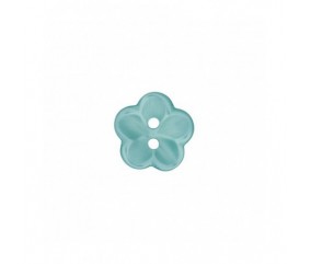Boutons Fleurs bleu pastel 18 mm X 3 - Union Knopf