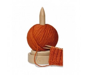 Support bois pour pelote de laine - Prym