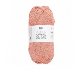  383202.023 Fashion cotton métalisé 24 rose Sperenza Rico design ambre