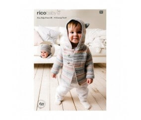 Fiche tricot Baby Dream Lux Dk N° 693 - Rico Design