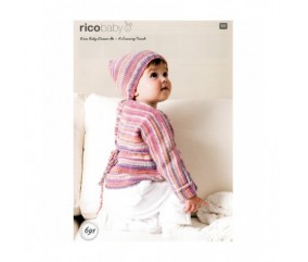 Fiche tricot Baby Dream Lux Dk N° 691 - Rico Design 