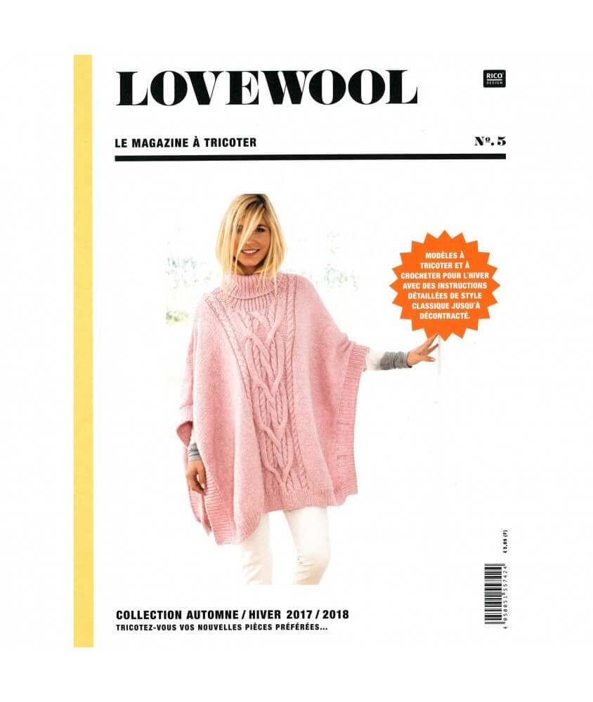 Catalogue LOVEWOOL N°5 Automne/hiver 2017/2018 - Rico Design