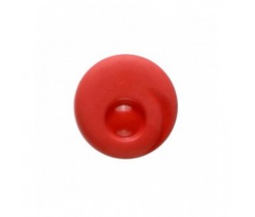 Boutons smile rouge 20 mm X 4 - Distrifil