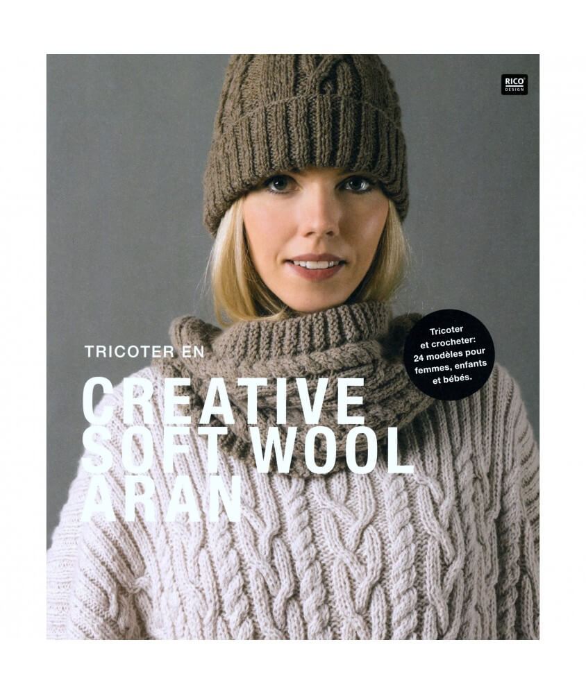Tricoter en Creative Soft Wool Aran - Rico Design Tricoter en Creative Soft Wool Aran - Rico Design