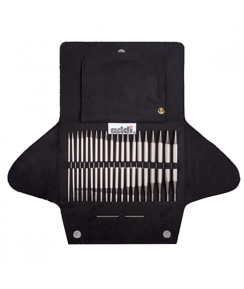 Set Aiguilles interchangeables circulaires Basic - Addi Click Set Aiguilles interchangeables circulaires Basic - Addi Click