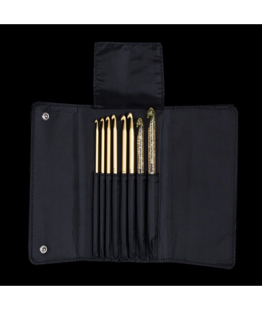 Set de 8 crochets interchangeables KNOOKING--HOOK - Addi Click Set de 8 crochets interchangeables KNOOKING--HOOK - Addi Click
