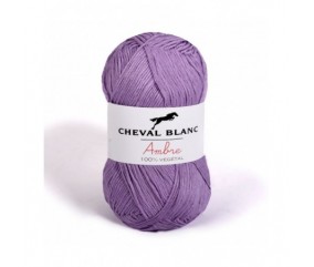 Coton et bambou à tricoter AMBRE - Cheval Blanc