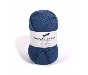 Coton et bambou à tricoter AMBRE - Cheval Blanc 08