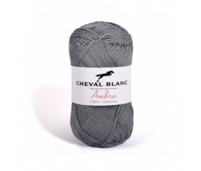 Coton et bambou à tricoter AMBRE - Cheval Blanc 30