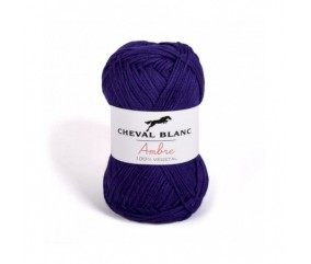 Coton et bambou à tricoter AMBRE - Cheval Blanc 61