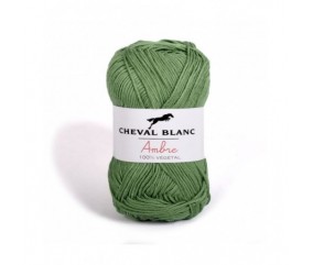 Coton et bambou à tricoter AMBRE - Cheval Blanc 80