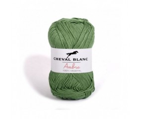 Coton et bambou à tricoter AMBRE - Cheval Blanc 80