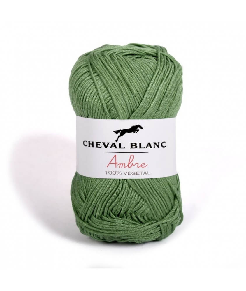 Coton et bambou à tricoter AMBRE - Cheval Blanc 80