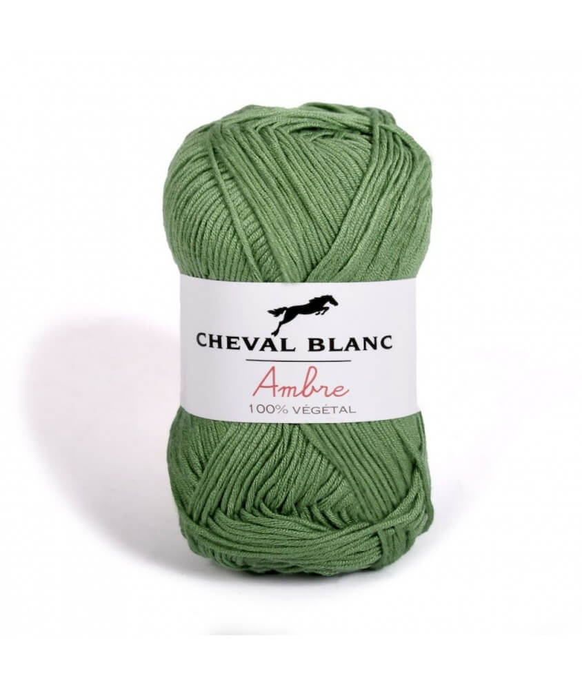 Coton et bambou à tricoter AMBRE - Cheval Blanc 80 Coton et bambou à tricoter AMBRE - Cheval Blanc 80