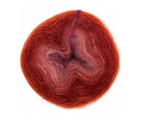 Fil à tricoter ESSENTIALS SUPER KID MOHAIR COLOUR LOVE - Rico Design 16 rouge