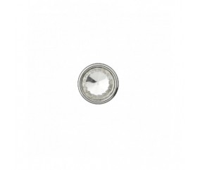 Bouton imitation diamant à queue 12 à 14mm - Prym 12mm transparent