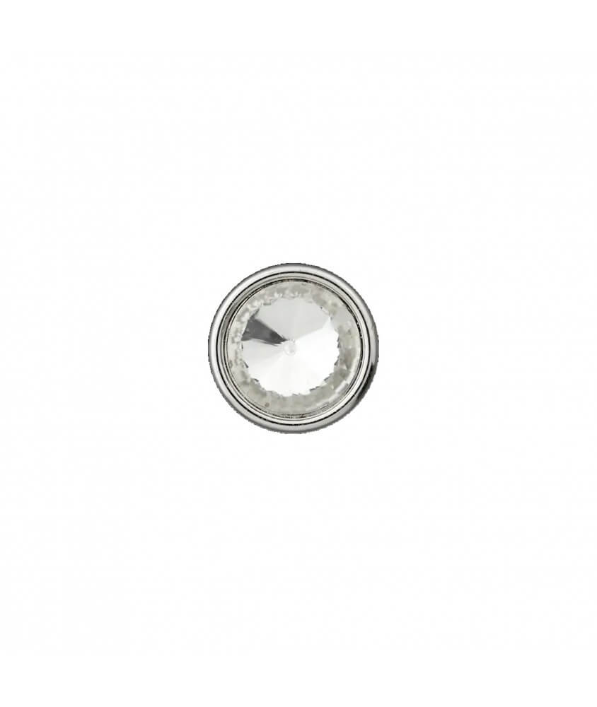 Bouton imitation diamant à queue 12 à 14mm - Prym 12mm transparent