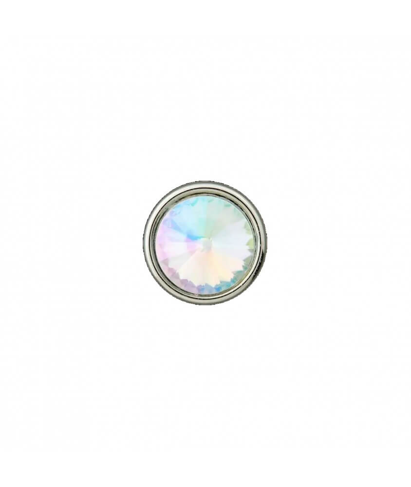 Bouton imitation diamant à queue 12 à 14mm - Prym 14mm multicolore