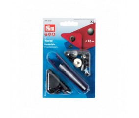 Bouton pression sans couture Anorak 12mm X 10 - Prym bruni 390339