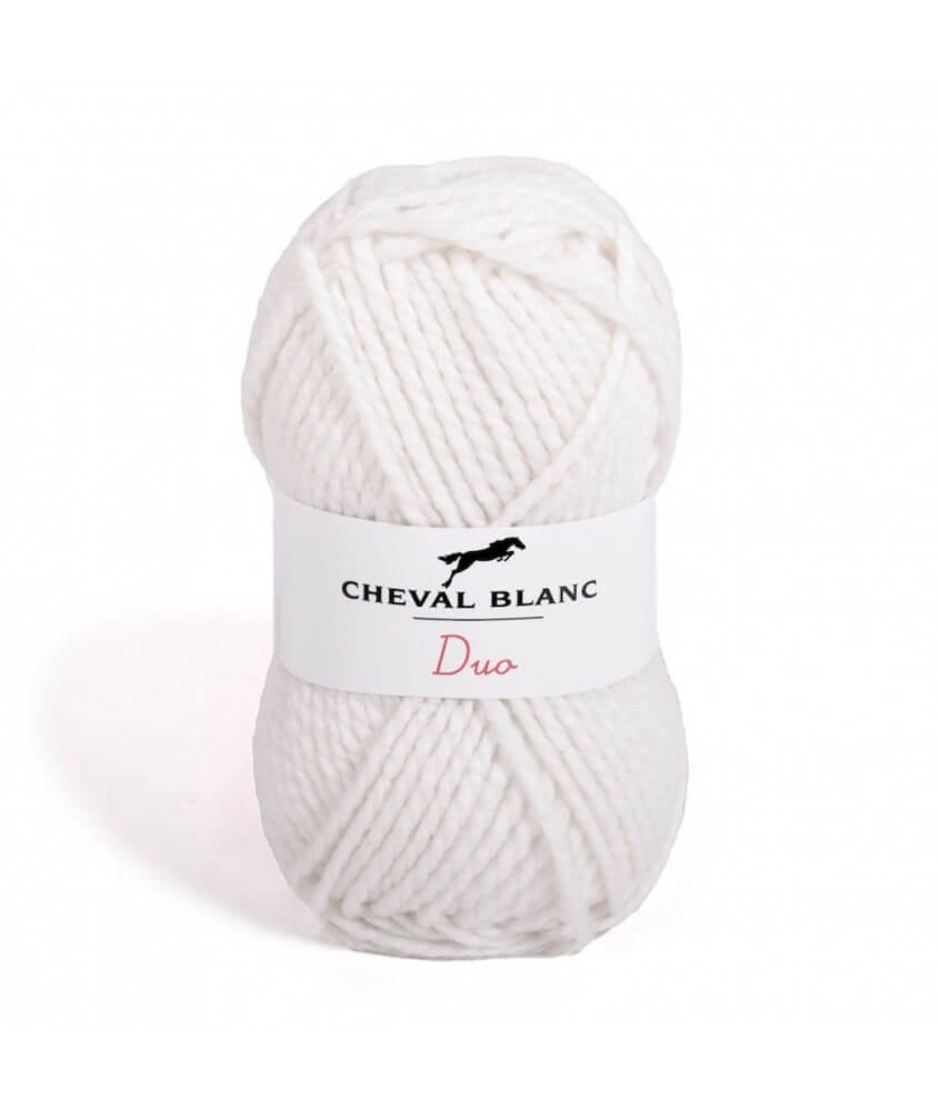 Pelote de laine duo twins- Cheval blanc -laine sport pas chère -sperenza -PeloteDUO Pelote de laine duo twins- Cheval blanc -laine sport pas chère -sperenza -PeloteDUO