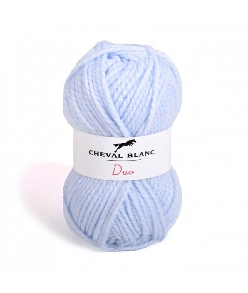 Pelote de laine duo twins- Cheval blanc -laine sport pas chère -sperenza -PeloteDUO Pelote de laine duo twins- Cheval blanc -laine sport pas chère -sperenza -PeloteDUO