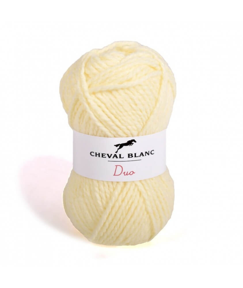 Pelote de laine duo twins- Cheval blanc -laine sport pas chère -sperenza -PeloteDUO Pelote de laine duo twins- Cheval blanc -laine sport pas chère -sperenza -PeloteDUO