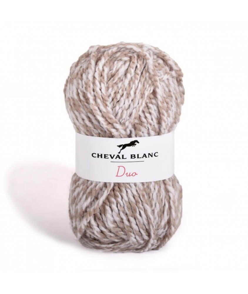 Pelote de laine duo twins- Cheval blanc -laine sport pas chère -sperenza -PeloteDUO Pelote de laine duo twins- Cheval blanc -laine sport pas chère -sperenza -PeloteDUO