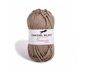 Pelote de coton à tricoter NOMADE MIX - Cheval Blanc