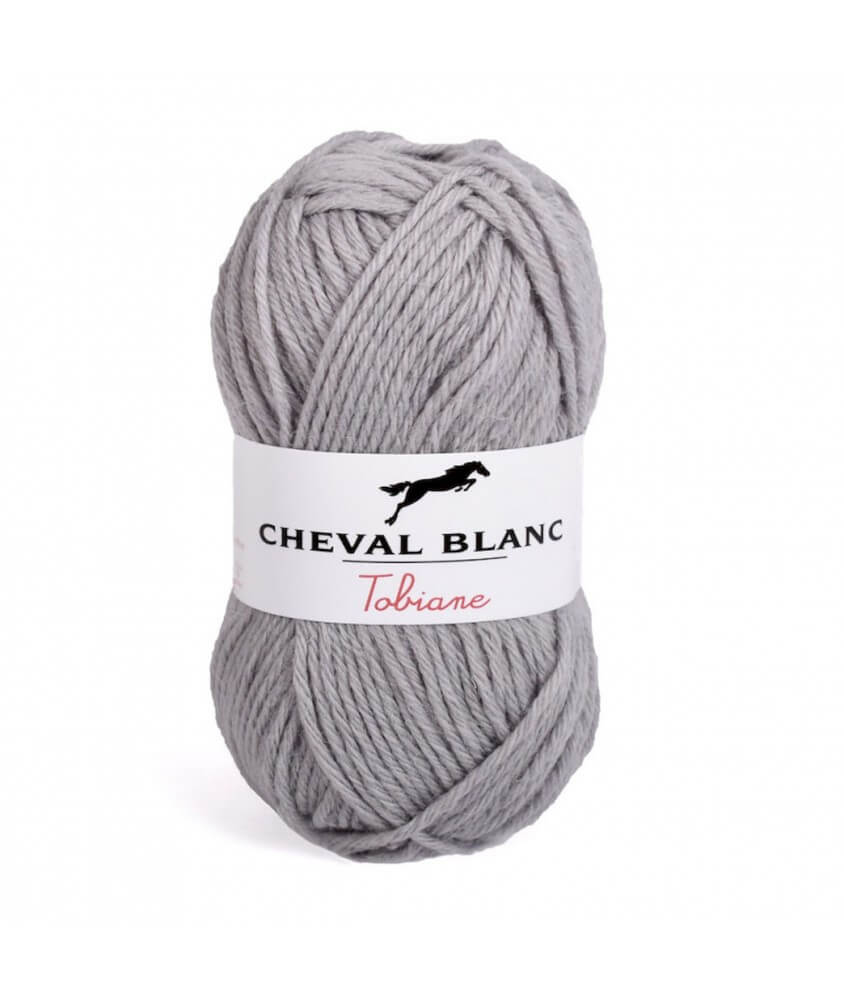 pelote de laine tobiane - Cheval blanc - laine et alpage à tricoté pas chère  - sperenza -TOBIANE