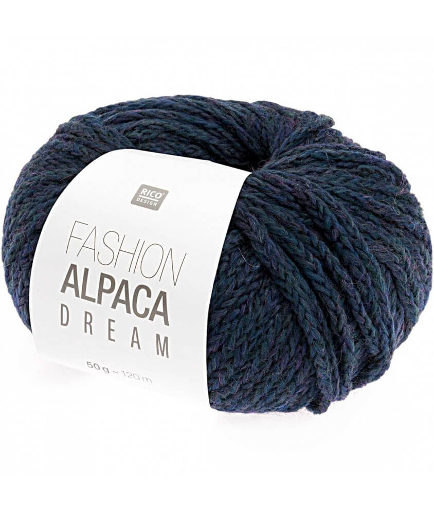 Pelote de laine à tricoter FASHION ALPACA DREAM - Rico Design bleu paon 07 sperenza Pelote de laine à tricoter FASHION ALPACA DREAM - Rico Design bleu paon 07 sperenza