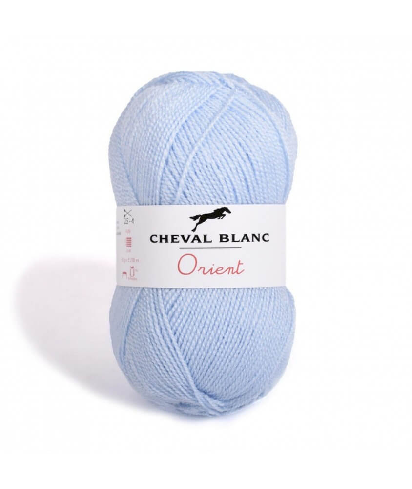 Pelote de laine orient - Cheval blanc -laine layette acrylique pas chère -sperenza Pelote de laine orient - Cheval blanc -laine layette acrylique pas chère -sperenza