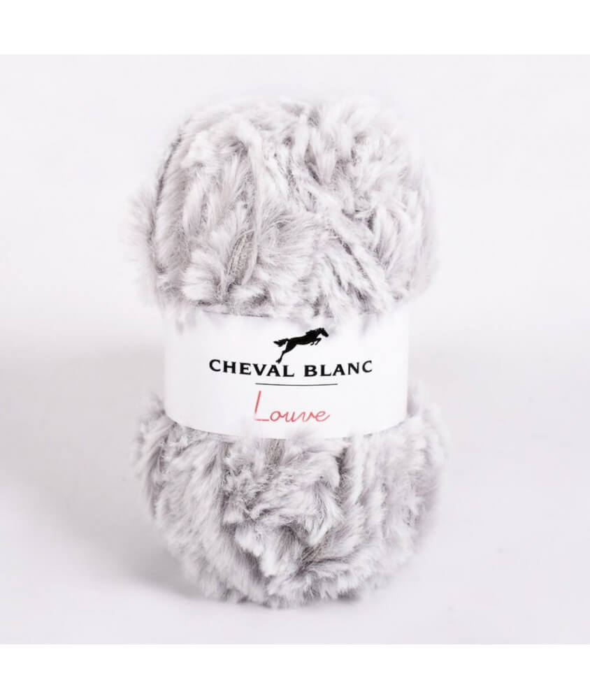 Pelote de fourrure Louve - Cheval Blanc 71 gris Pelote de fourrure Louve - Cheval Blanc 71 gris