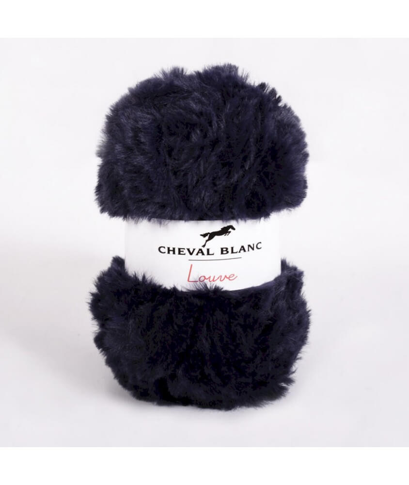 Pelote de fourrure Louve - Cheval Blanc bleu 293 Pelote de fourrure Louve - Cheval Blanc bleu 293