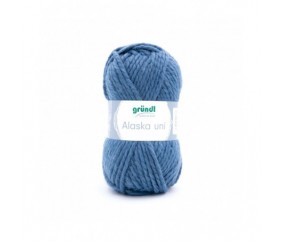 Pelote de laine à tricoter ALASKA - Gründl - certifié Oeko-Tex BLEU 19 SPERENZA