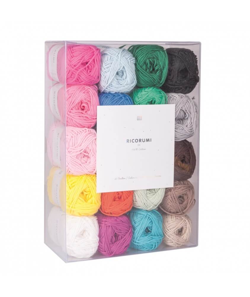 Lot de 20 Pelotes Creative RICORUMI dk- Rico Design 