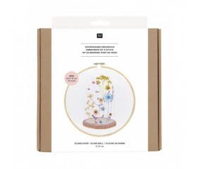 Kit de broderie cloche en verre - Rico Design