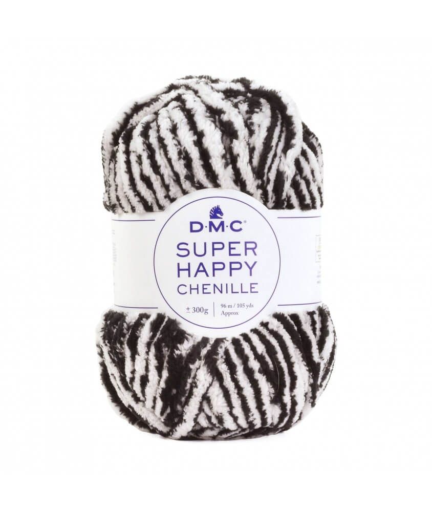 Fil spécial Amigurumi SUPER HAPPY CHENILLE 300 GR - DMC - certifié Oeko-tex