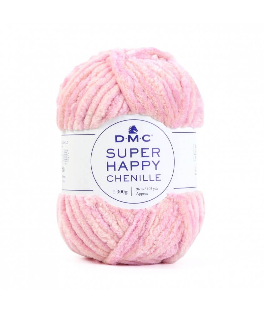 Fil spécial Amigurumi SUPER HAPPY CHENILLE 300 GR - DMC - certifié Oeko-tex