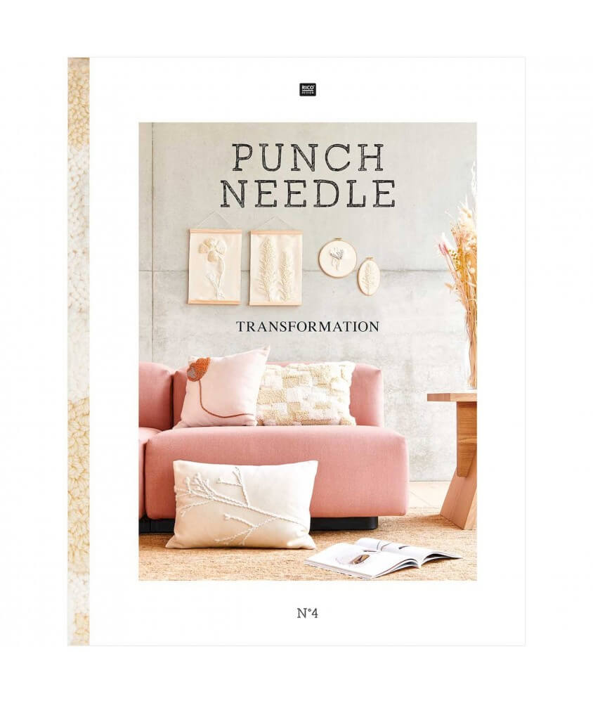 Livre Punch Needle Transformation - Rico Design - N° 4