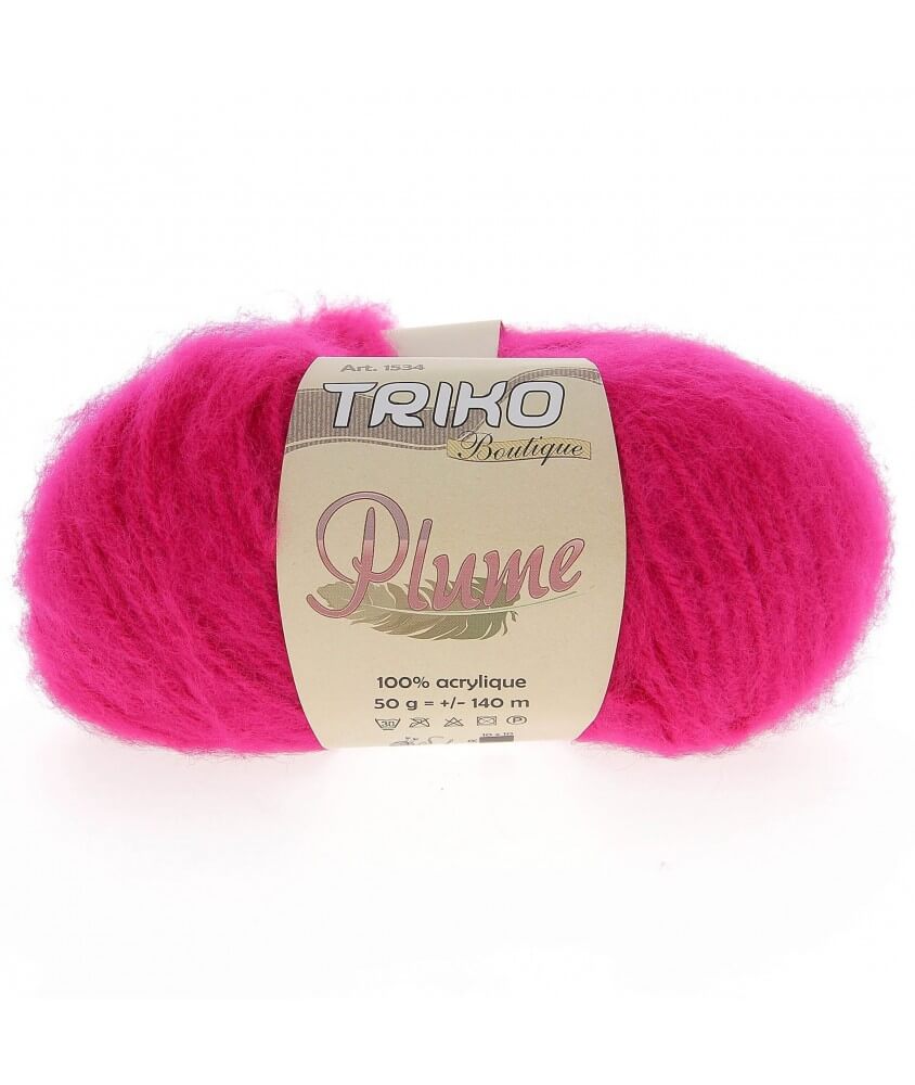 Fil à tricoter Plume - Distrifil rose 07 sperenza Fil à tricoter Plume - Distrifil rose 07 sperenza