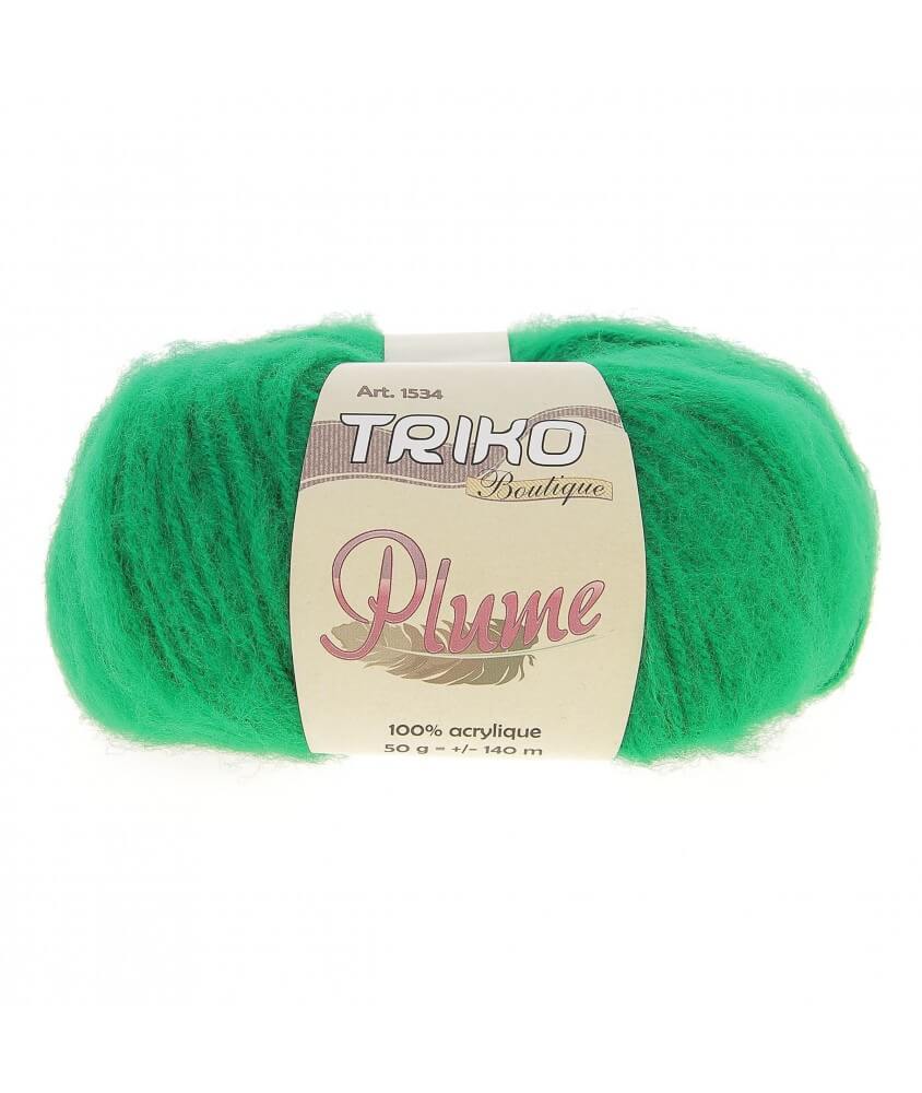 Fil à tricoter Plume - Distrifil vert 09 sperenza Fil à tricoter Plume - Distrifil vert 09 sperenza